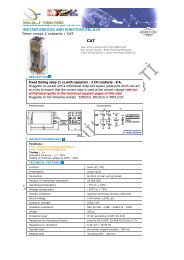 Timer relays 2 contacts / CAT - Ä°maj Teknik