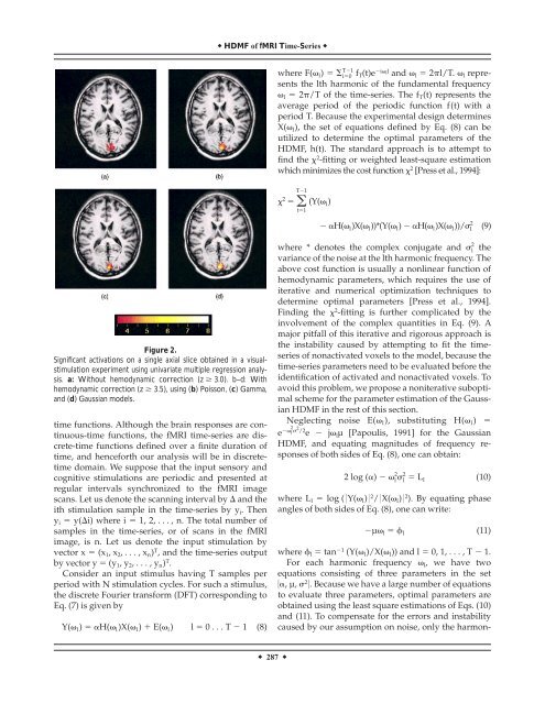 Modeling hemodynamic response for analysis of functional MRI time ...