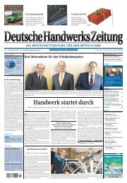 Handwerk startet durch - Handwerkskammer Halle