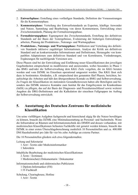 Memorandum im DIN A4-Format ( PDF , 81 kB ) - DIMDI