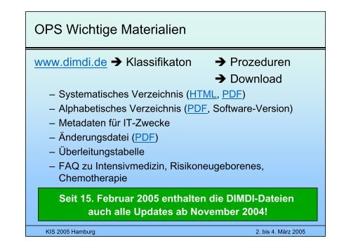 Aktuelles zu ICD-10-GM,