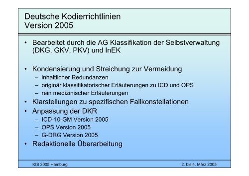 Aktuelles zu ICD-10-GM,