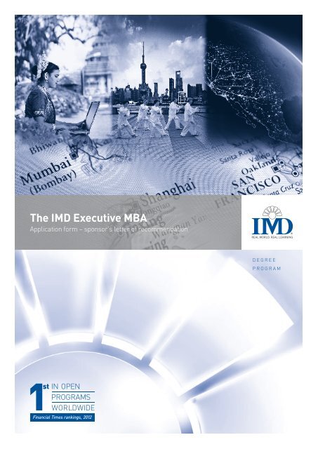 Download one Sponsor's letter of recommendation - IMD