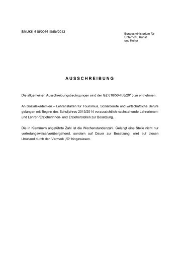 BMUKK-618/0066-III/5b/2013 (pdf, 169 KB) - Bundesministerium für ...