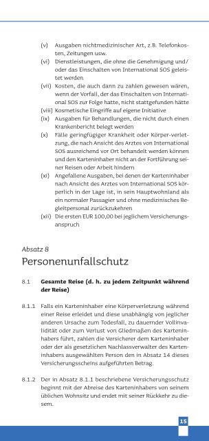 Broschüre Visa Reiseversicherung [PDF] - Jyske Bank