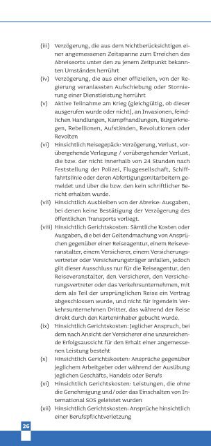 Broschüre Visa Reiseversicherung [PDF] - Jyske Bank