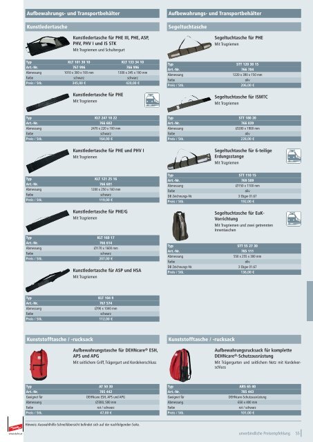 Preisliste P3 AT - DEHN AUSTRIA