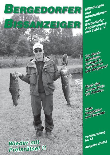 Ausgabe 2/2013 - Bergedorfer Anglerverein