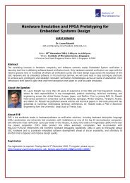 A Short Course on - Institute of Microelectronics