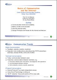 Basics of communication and Internet