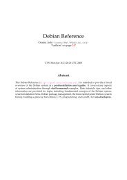 Chapter 9 Tuning a Debian system