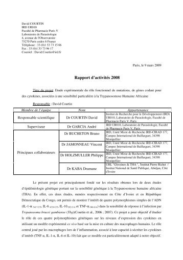 Rapport intermÃ©diaire - IMEA