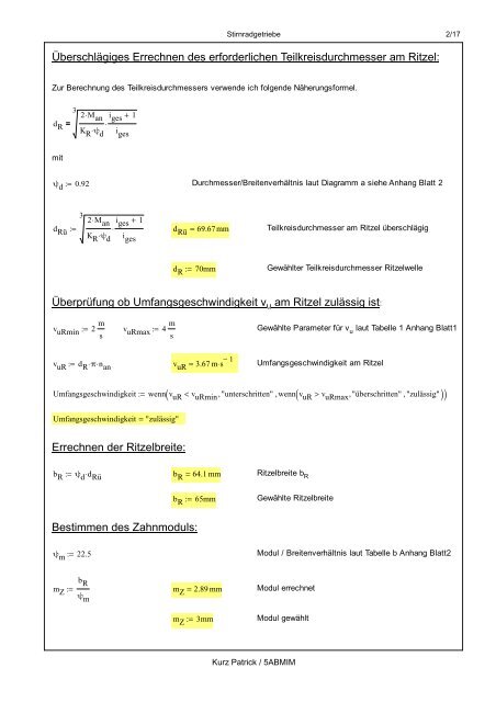 Mathcad - Berechnung_Getriebe_2.mcd - CAD.de