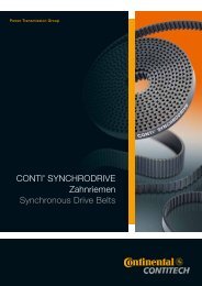 CONTI® SYNCHRODRIVE Zahnriemen ... - ContiTech AG