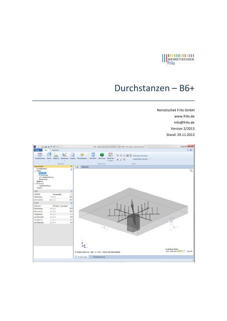 Durchstanzen – B6+ - Frilo