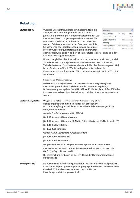 Durchstanzen – B6+ - Frilo