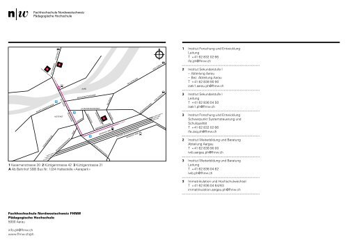 Lageplan von Aarau als PDF - imedias