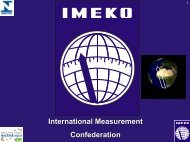 Future Developments of IMEKO in Non-governmental Cooperation ...