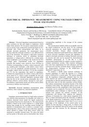 Electrical impedance measurement using voltage current pulse