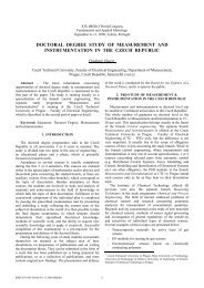 doctoral degree study of measurement and instrumentation in