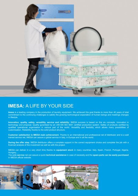 Imesa Dryers - Laundry Equipment