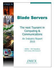 Blade Servers - IMEX Research