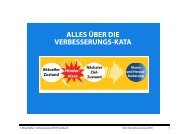 ALLES ÜBER DIE VERBESSERUNGS-KATA - CETPM