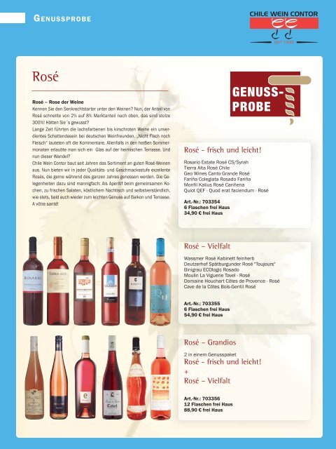 Katalog Chile Wein Contor 2014 - Teil 1