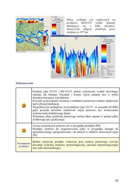 Charakterystyka produktÃ³w radarowych - Instytut Meteorologii i ...