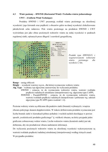 Charakterystyka produktÃ³w radarowych - Instytut Meteorologii i ...
