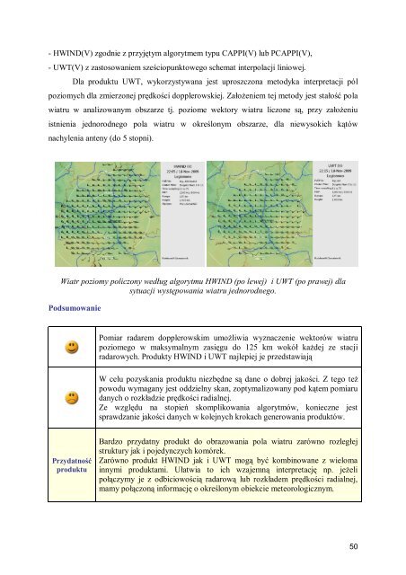 Charakterystyka produktÃ³w radarowych - Instytut Meteorologii i ...