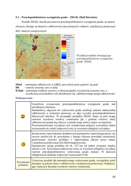 Charakterystyka produktÃ³w radarowych - Instytut Meteorologii i ...