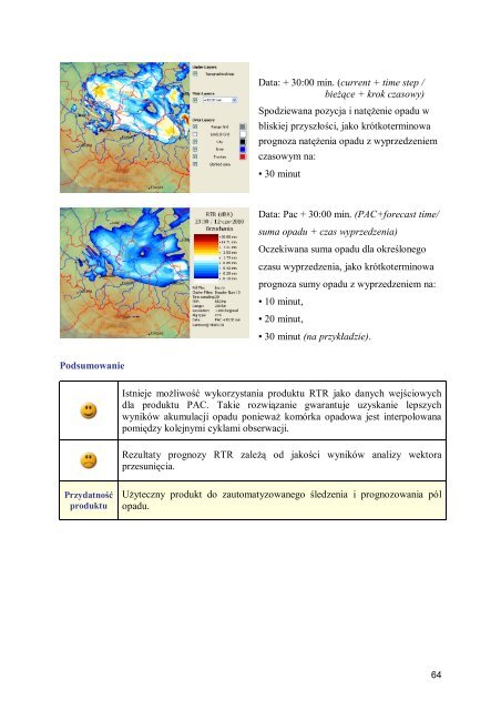 Charakterystyka produktÃ³w radarowych - Instytut Meteorologii i ...