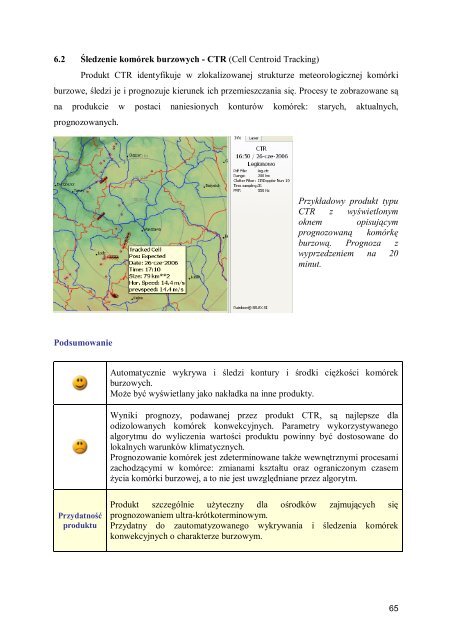 Charakterystyka produktÃ³w radarowych - Instytut Meteorologii i ...