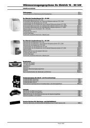 De Dietrich Gussheizkessel 31-80 kW