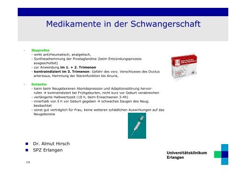 Medikamente in der Schwangerschaft bei Spina bifida und ... - ASbH