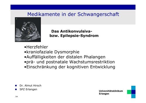 Medikamente in der Schwangerschaft bei Spina bifida und ... - ASbH