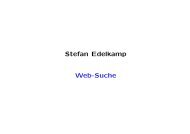 Stefan Edelkamp Web-Suche - TZI