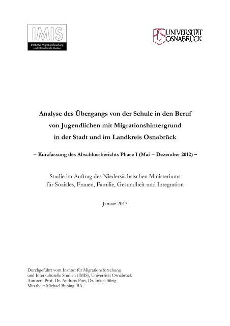 Download - IMIS - Universität Osnabrück