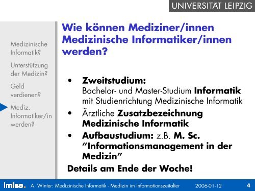 Zusammenfassung (167 kB, 10 Seiten) - Institut fÃ¼r Medizinische ...