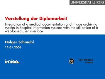 Integration of a medical documentation and image archiving system ...