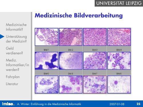 EinfÃ¼hrung in die Medizinische Informatik fÃ¼r Mediziner - Institut fÃ¼r ...