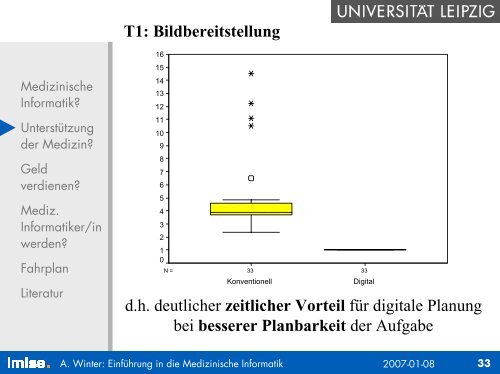 EinfÃ¼hrung in die Medizinische Informatik fÃ¼r Mediziner - Institut fÃ¼r ...