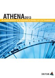 Die aktuelle Athena-Broschüre (PDF) - CAD-PLAN Gmbh