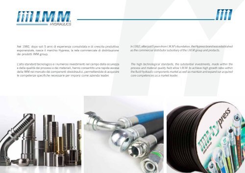 Product range - Imm Hydraulics