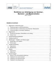 Wissenschaftliche Richtlinien