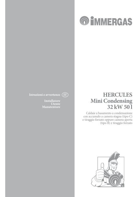 HERCULES Mini Condensing 32 kW 50 l