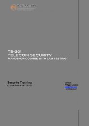 TS-201-Telecom-Security-hands-on-course-with-lab-testing