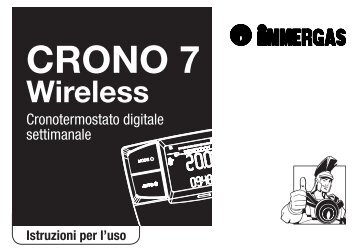 Libretto istruzioni Crono 7 Wireless