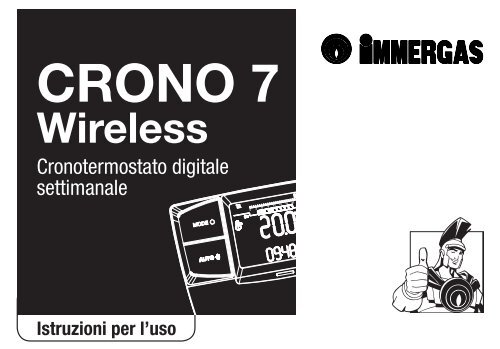 Libretto istruzioni Crono 7 Wireless